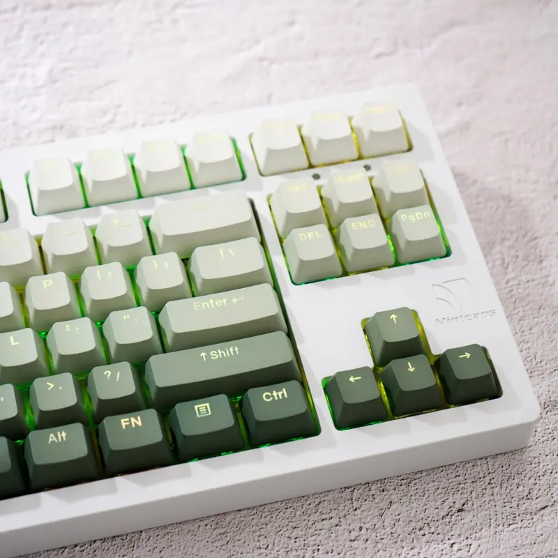GMK Green Keycaps: Enhance Your Keyboard with Stunning Customization