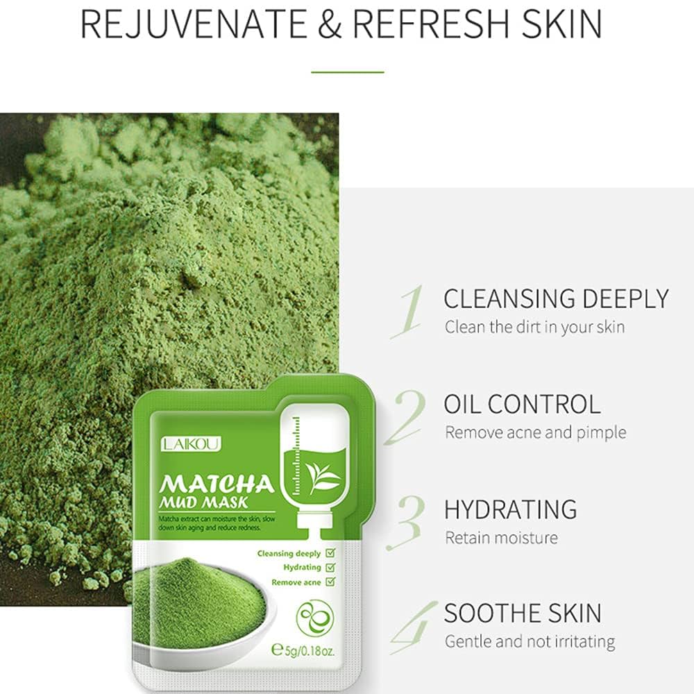 Green Tea Matcha Face Mask: Reduce Acne & Redness