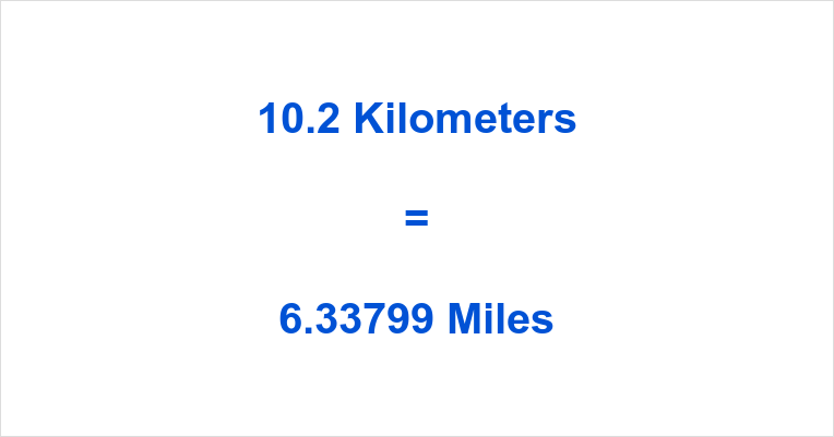 Convert 10.2 km to Miles Instantly: Your Go-To Guide