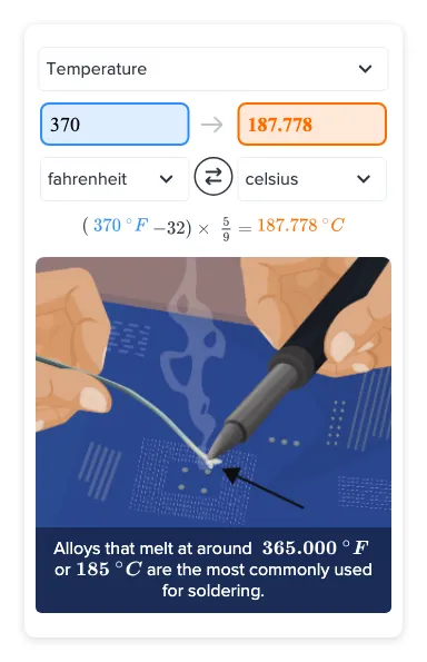 How to figure out 370 grados farenheit a centigrados? Use this simple trick for any temperature check!