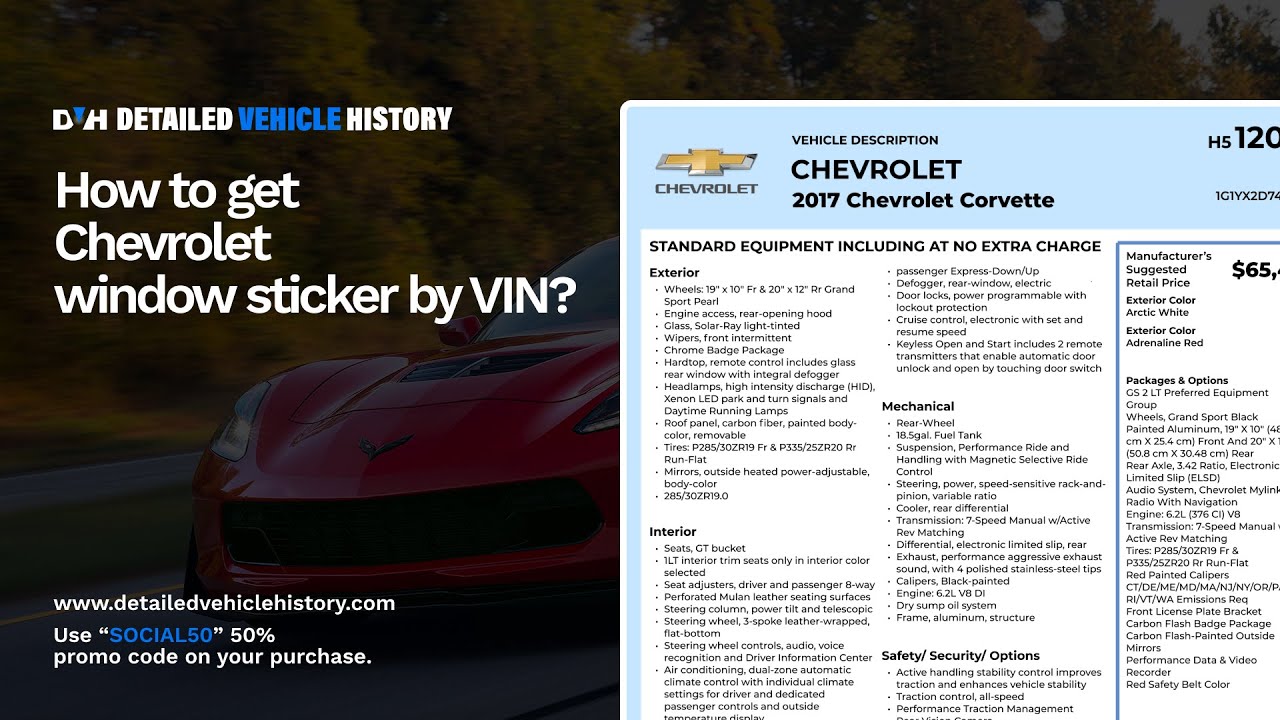 How to Get GM Window Stickers Using VIN Lookup: Complete Guide