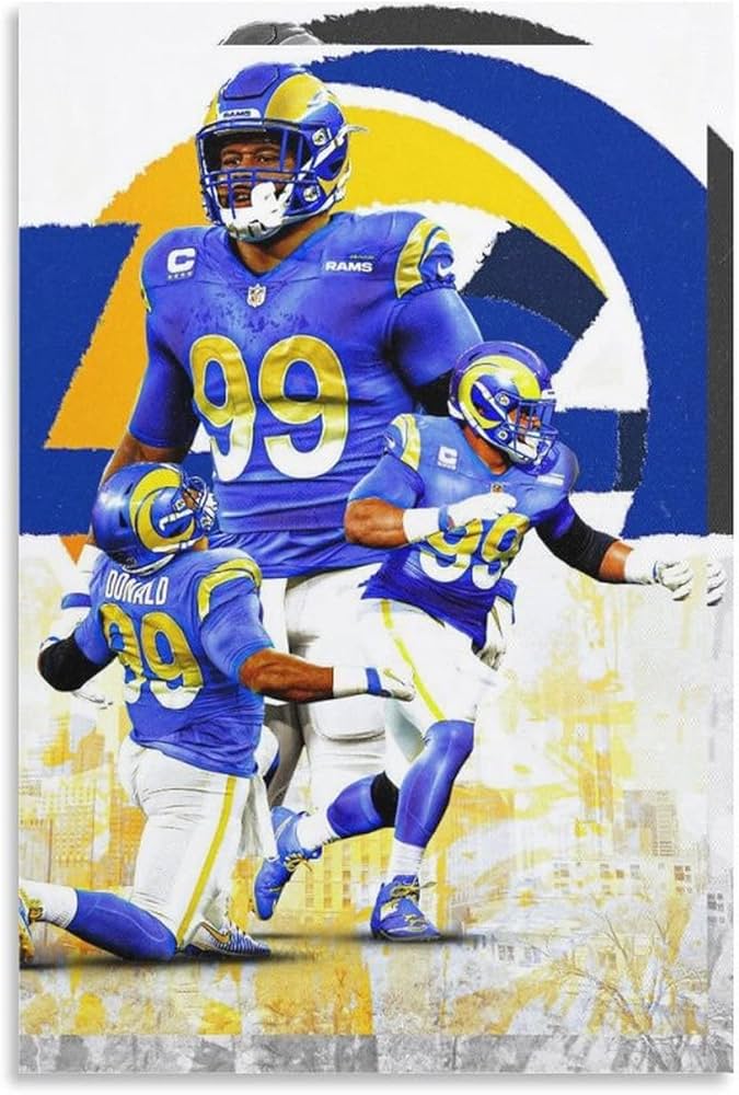 High-Quality Aaron Donald Poster Prints for Your Home