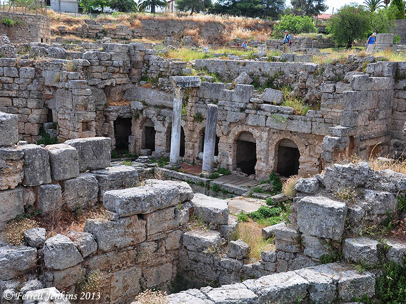 Exploring the Legendary Fountain of Peirene in Ancient Corinth