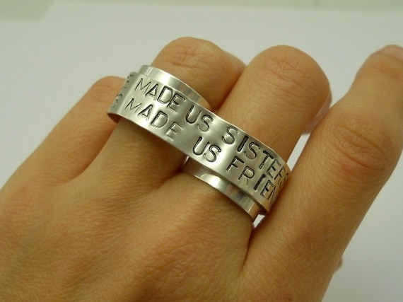 Discover Customizable Two Finger Silver Rings – Sterling Silver Collection