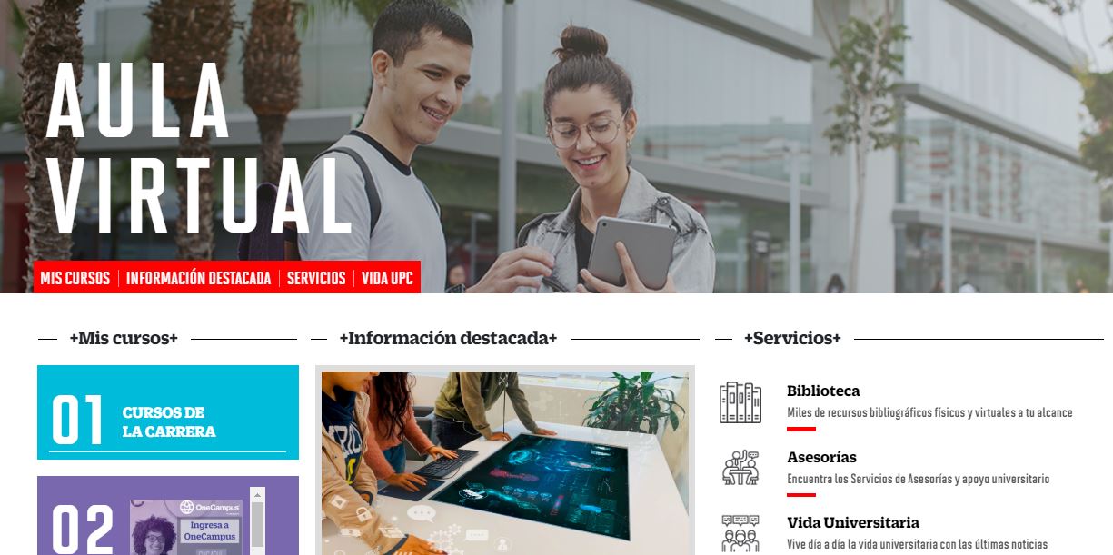 How to Access the Aula Virtual UPC for Online Learning