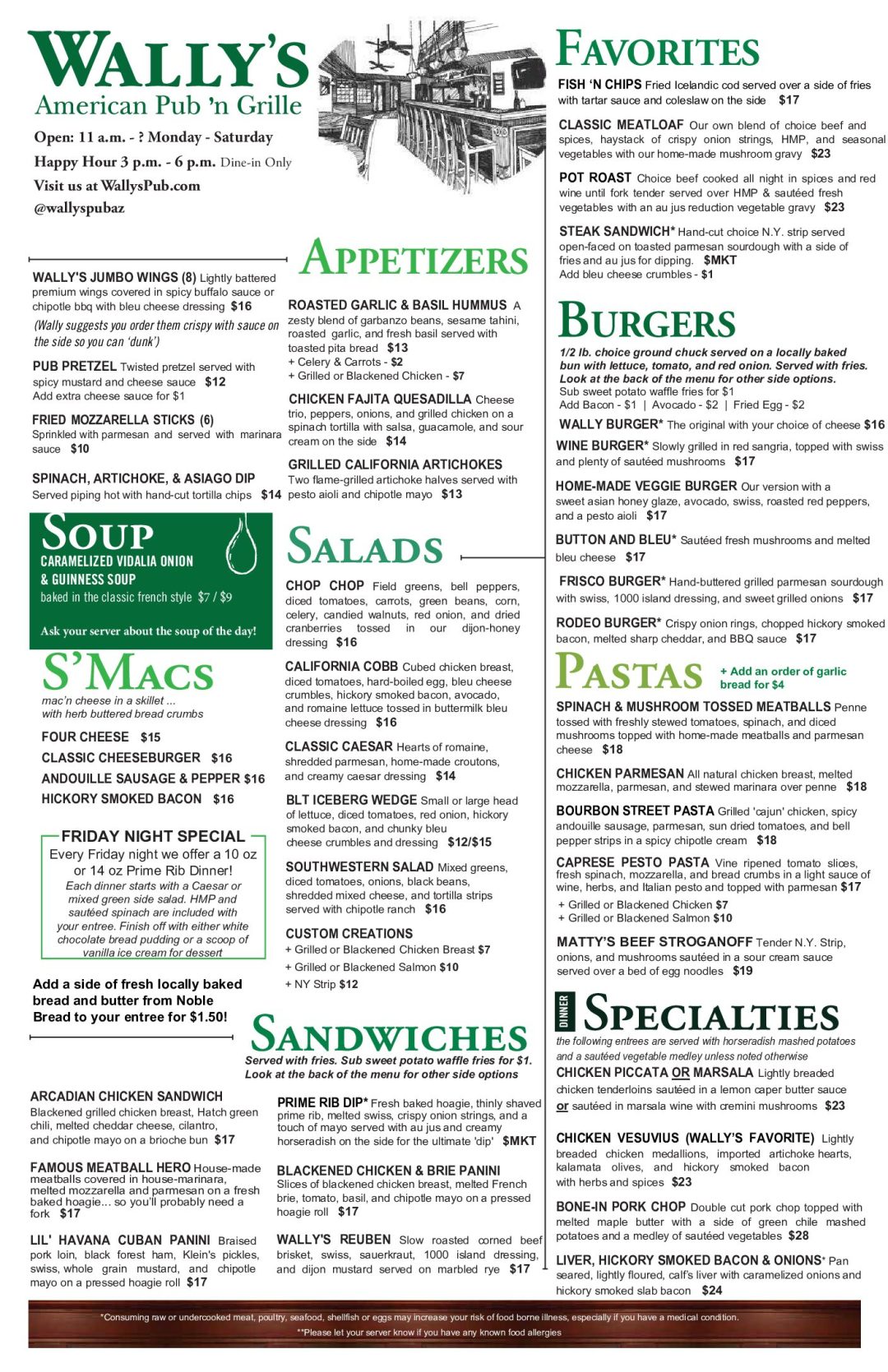 Wallys Charleston Menu Guide: Best Dishes & Prices