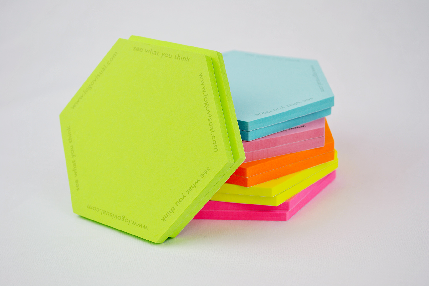 Boost Creativity with Hexagon Post-it Notes – Ideal for Meetings and Projects