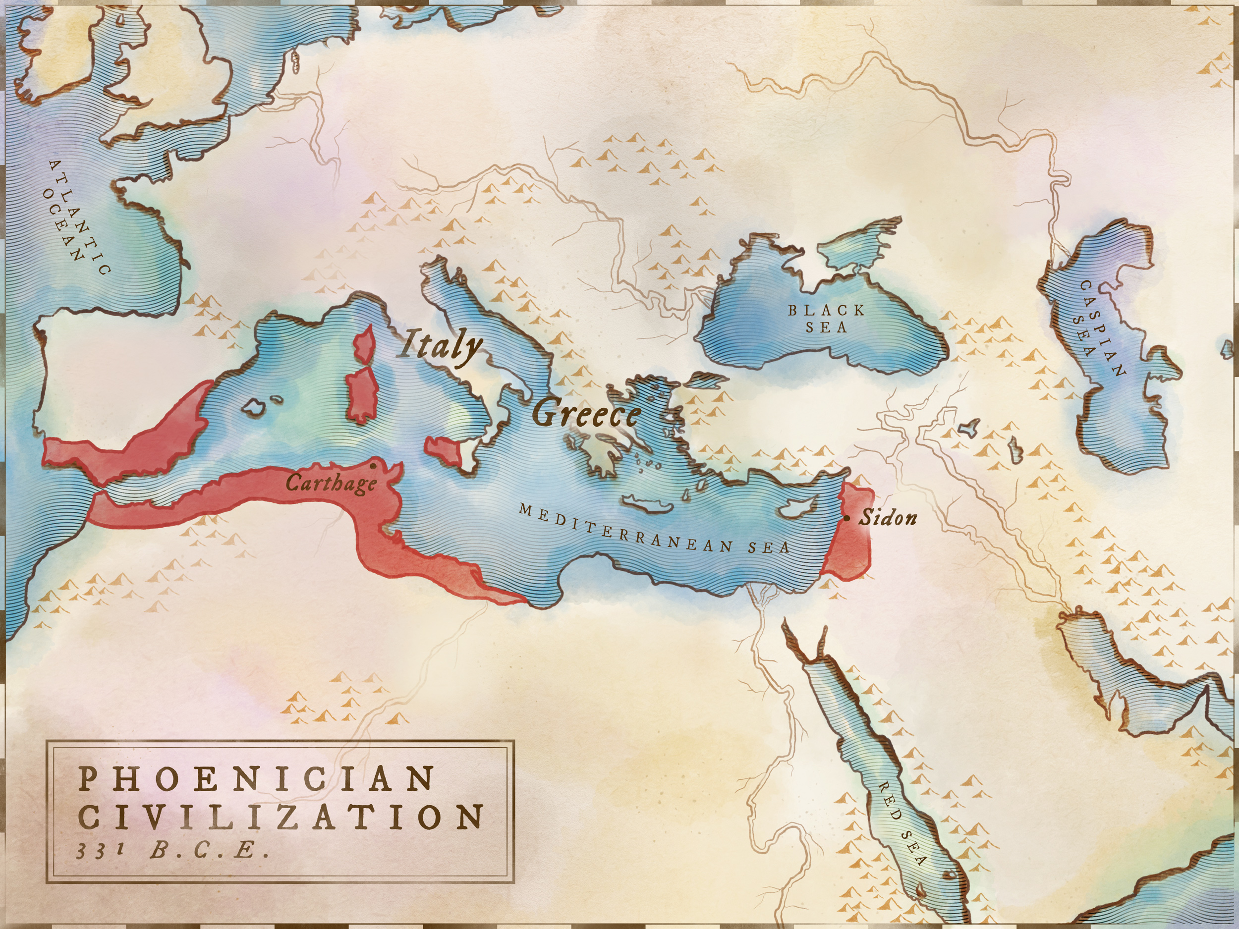 Unveiling Phoenician Maps: A Glimpse into the Ancient World of Tyre and Beyond