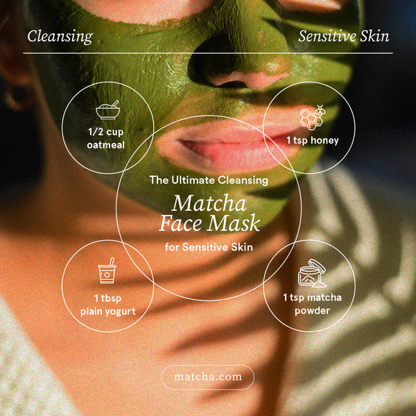Green Tea Matcha Face Mask: Reduce Acne & Redness