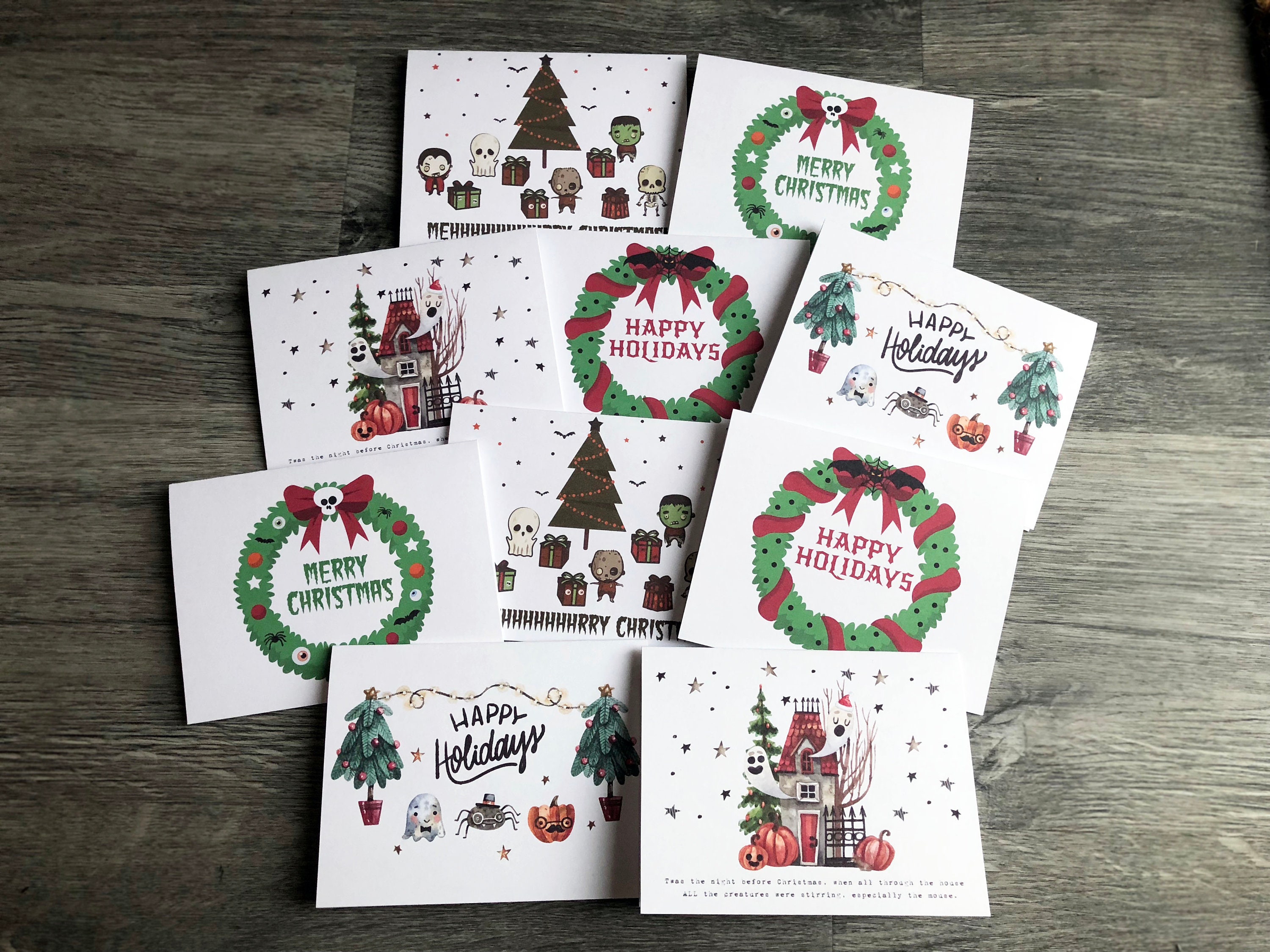 Horror Christmas Cards: Find the Creepiest Designs Here and Send the Spookiest Christmas Cards Ever