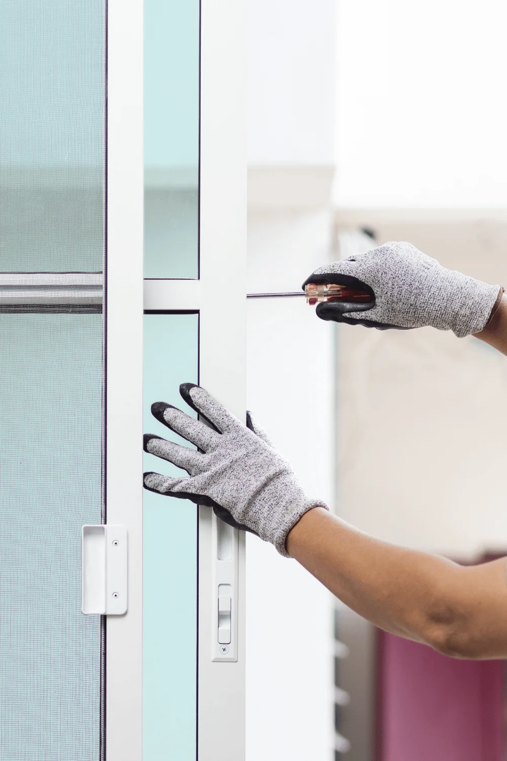 how to make sliding glass doors slide easier