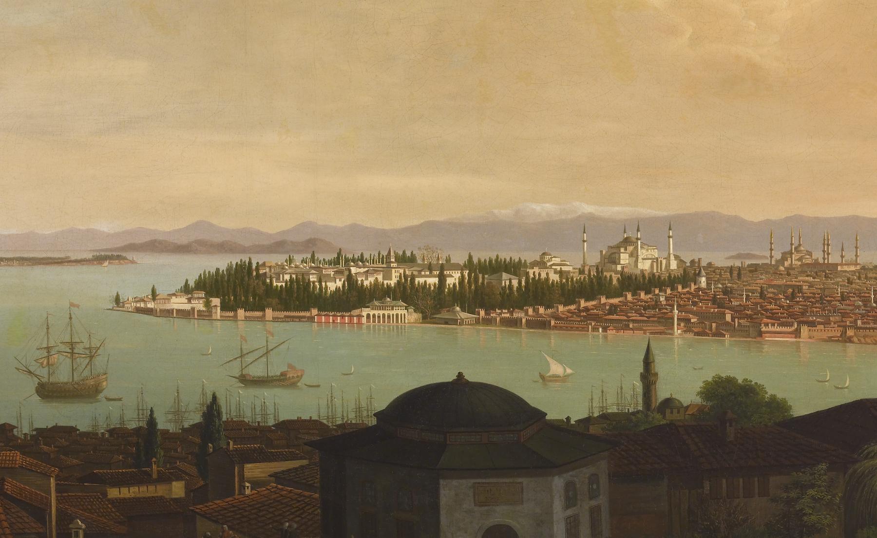 paintings of constantinople