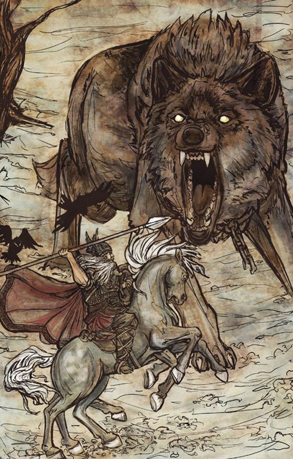 Exploring the Werewolf Legends of Norse Mythology: From Ulfhednar to Fenrir