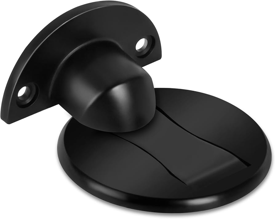 Magnetic Door Stopper for Floor and Wall Mounting – No Drilling Required