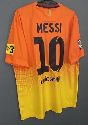 Get the 2012 Barcelona Messi Jersey - Vintage FC Barcelona 10 Shirt