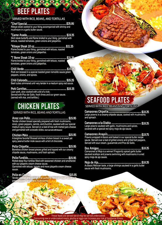 Savor the Best of Anayas Menu: A La Carte Delights Await!