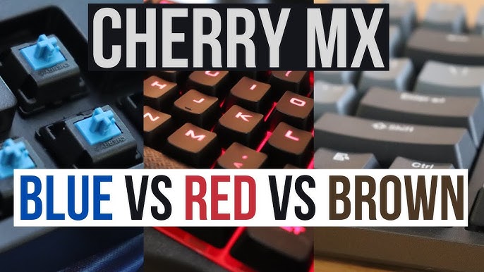 cherry mx brown vs red