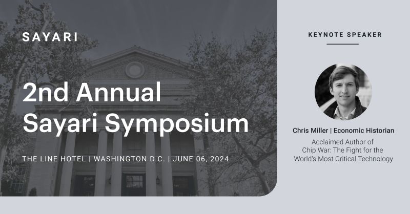Join Industry Leaders at the Sayari Symposium - June 22, Washington, D.C.