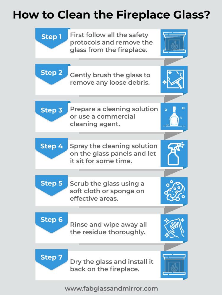 How to Easily Clean Your Glass Fireplace Insert: Step-by-Step Guide