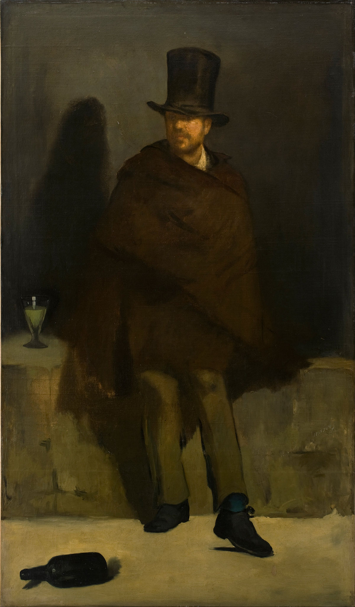 The Story Behind Edouard Manets The Absinthe Drinker Painting