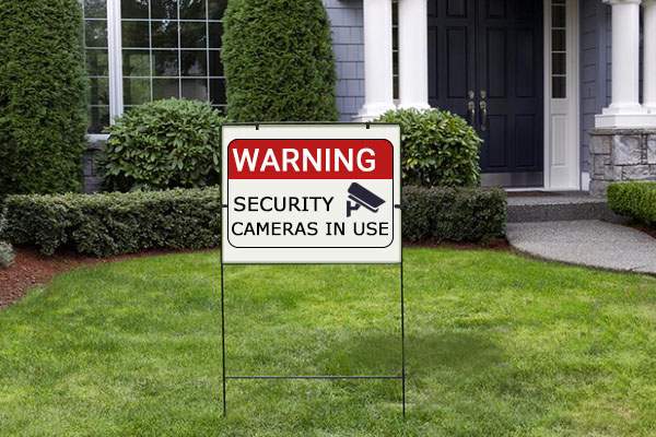 Are Burglar Alarm Signs Effective? How They Really Stop Burglars