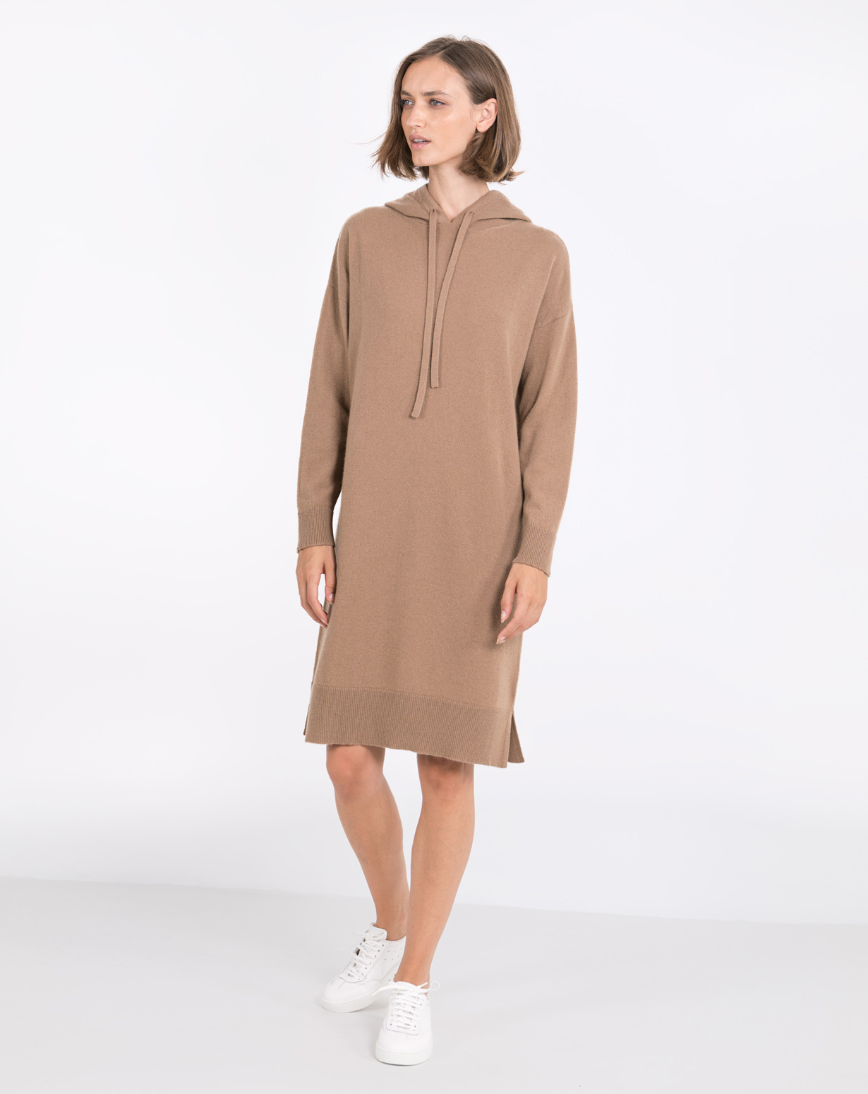 Luxury Cashmere Hoodie Dress for Women – Soft, Stylish & Versatile