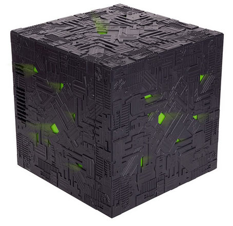 Ultimate Borg Cube Mini Fridge for Star Trek Fans – Cool Your Drinks in Style!