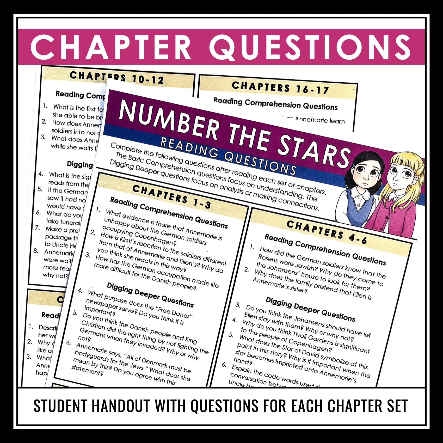 Essential Number the Stars Comprehension Questions for Better Understanding