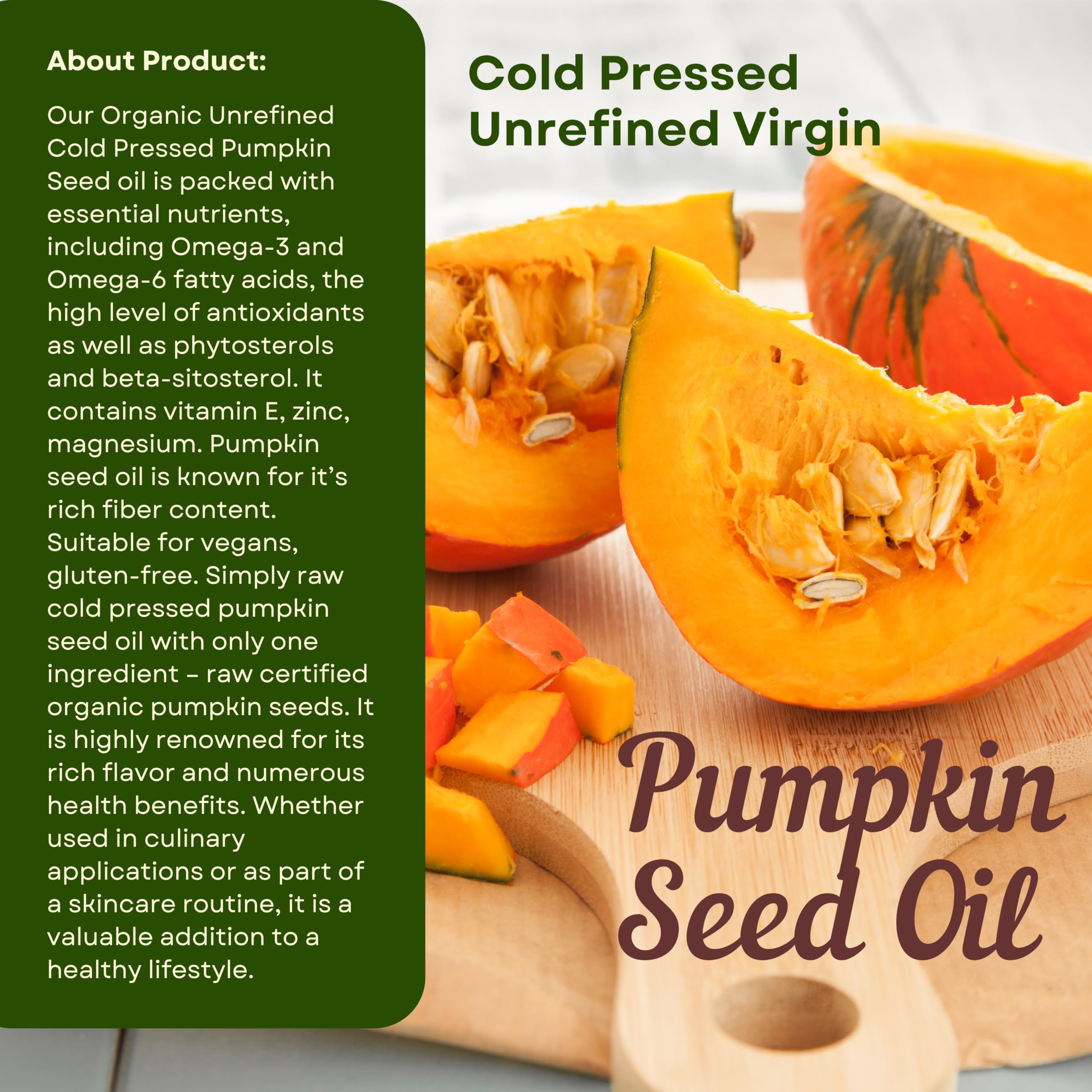 What is the best pumpkin oil? Its the one with these key signs of pure quality!