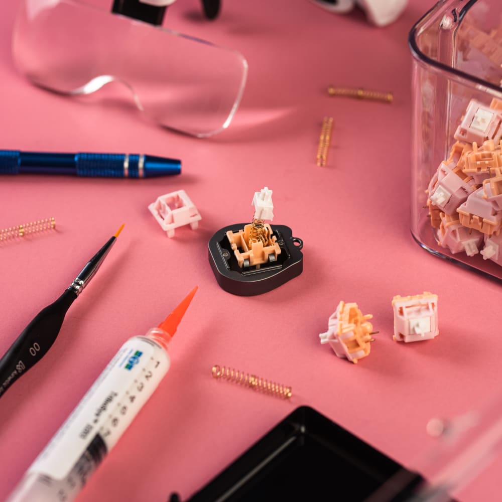 lubing tactile switches