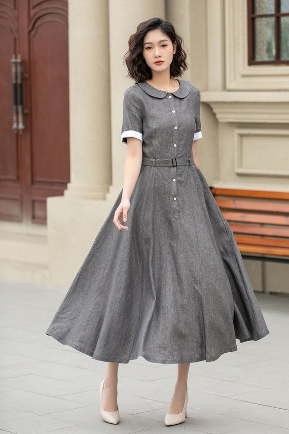 Shop Grey Midi Dresses: Casual, Formal, and Everything In-Between