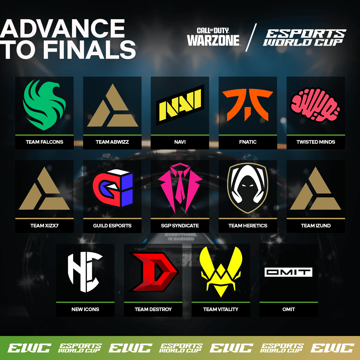 Esports World Cup Warzone Teams: Rosters and Changes