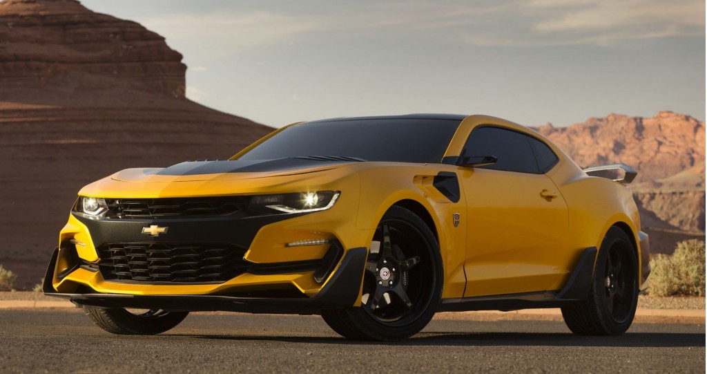 Discover Bumblebees 2016 Camaro in Transformers: The Last Knight