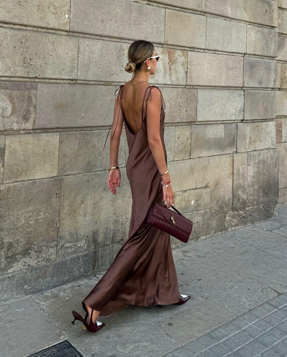 Discover the Perfect Silk Low Back Dress for Any Occasion
