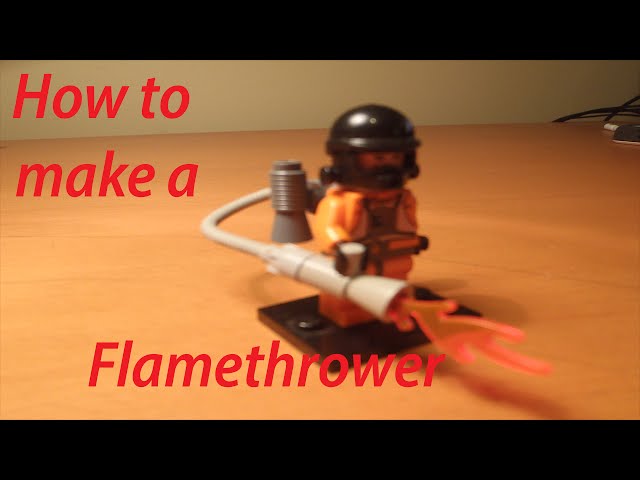 Need easy flamethrower lego instructions? Get a simple guide and build your own cool toy fast!