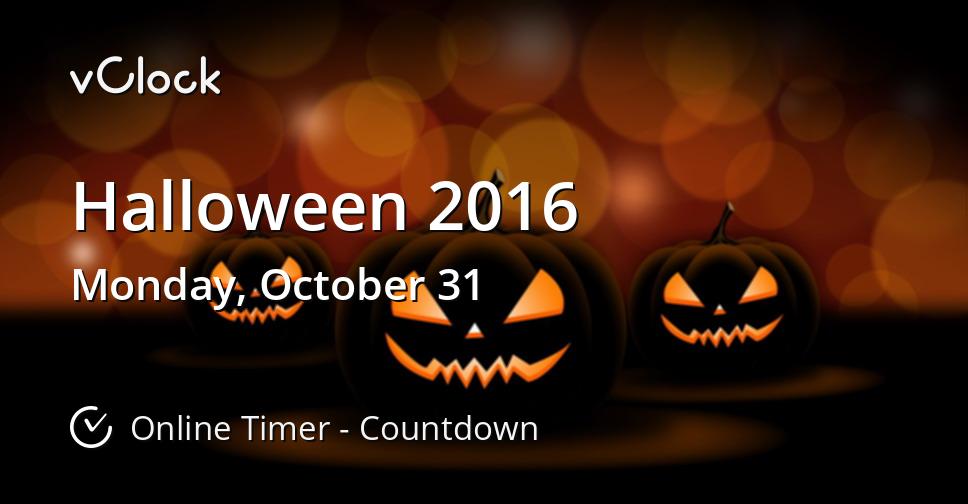 Halloween 2016 Date: Celebrating October 31st on a Monday