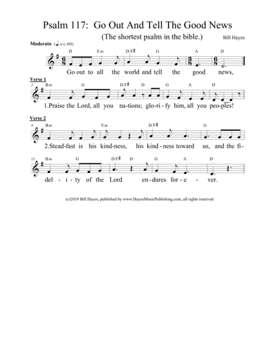Discover the Meaning Behind Psalm 117 Song Lyrics