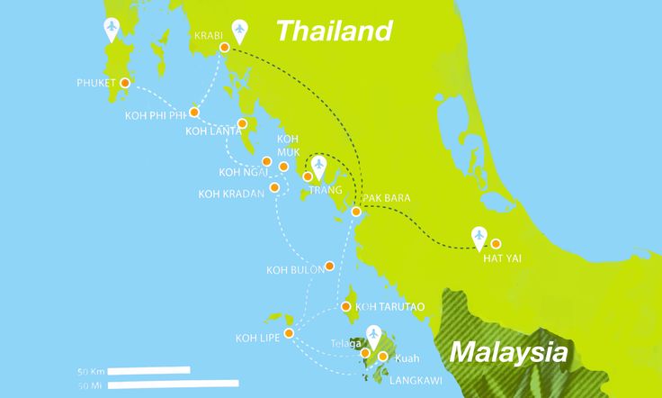 Explore Koh Lipe Island Thailand Map: A Travel Guide