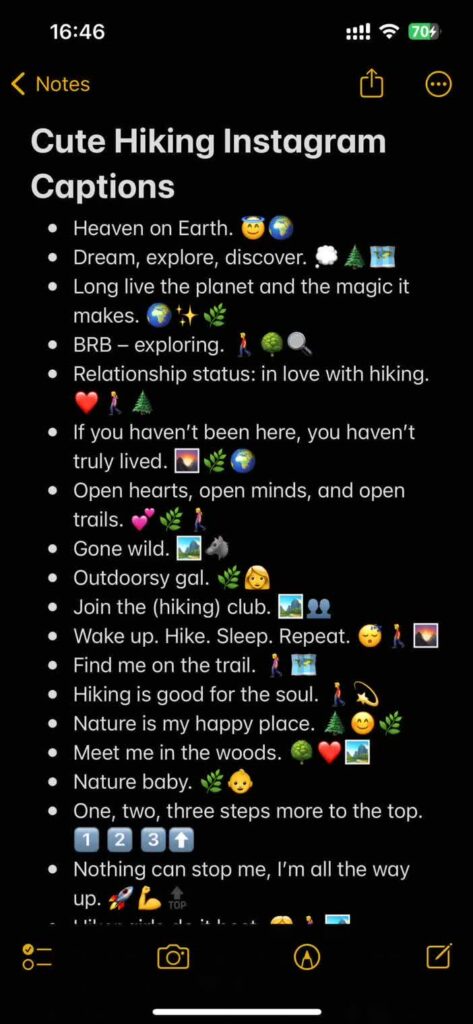 Creative Instagram Captions for Hiking: Capturing the Beauty of the Outdoors