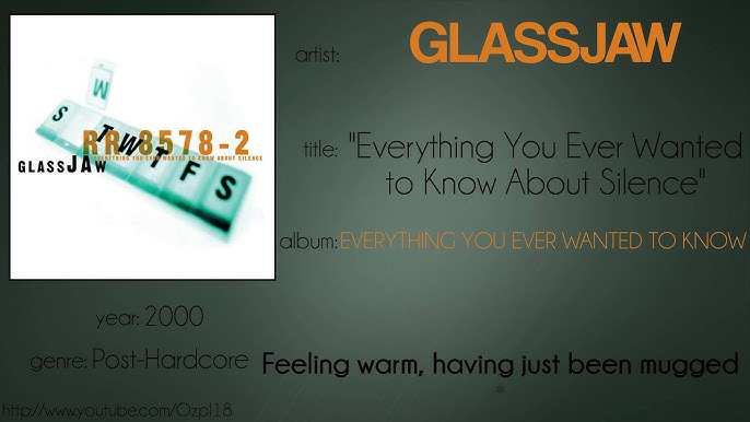 Ultimate Glassjaw Lyrics Guide: From Hits to Rare Tracks