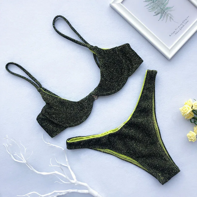 Make a Statement in a Black Sparkly Bathing Suit – Ultimate Swim Glam