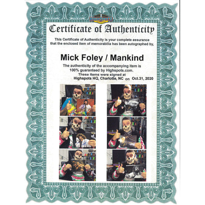 What is the Current Price of Mick Foley Autographed Memorabilia in 2024?