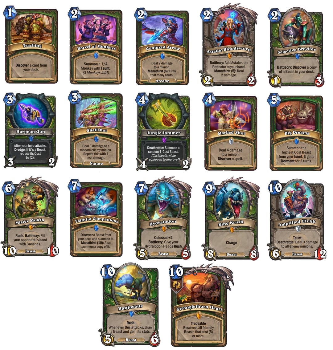 Hearthstone Beast Hunter Decks: Latest Meta Updates & Top Rated Builds