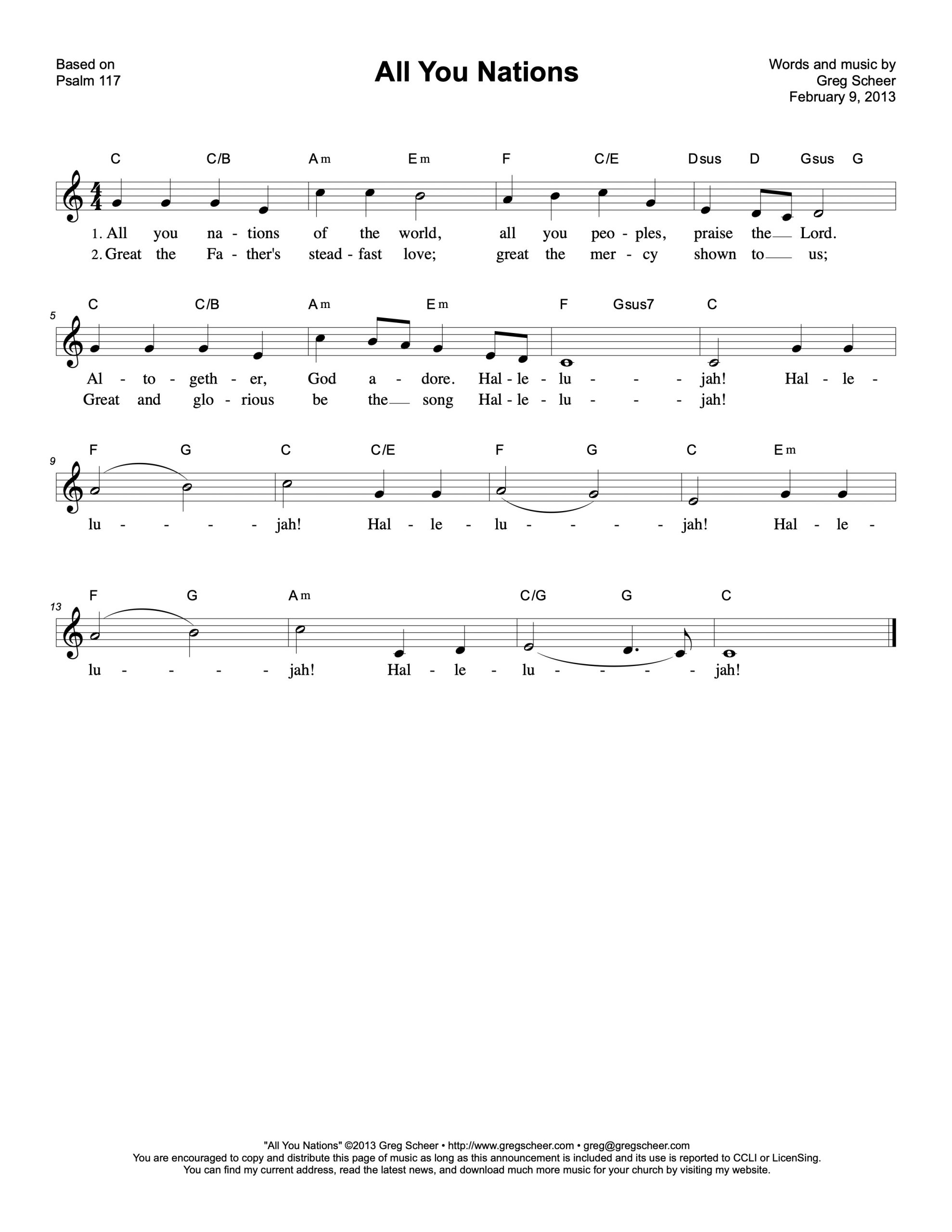 Discover the Meaning Behind Psalm 117 Song Lyrics