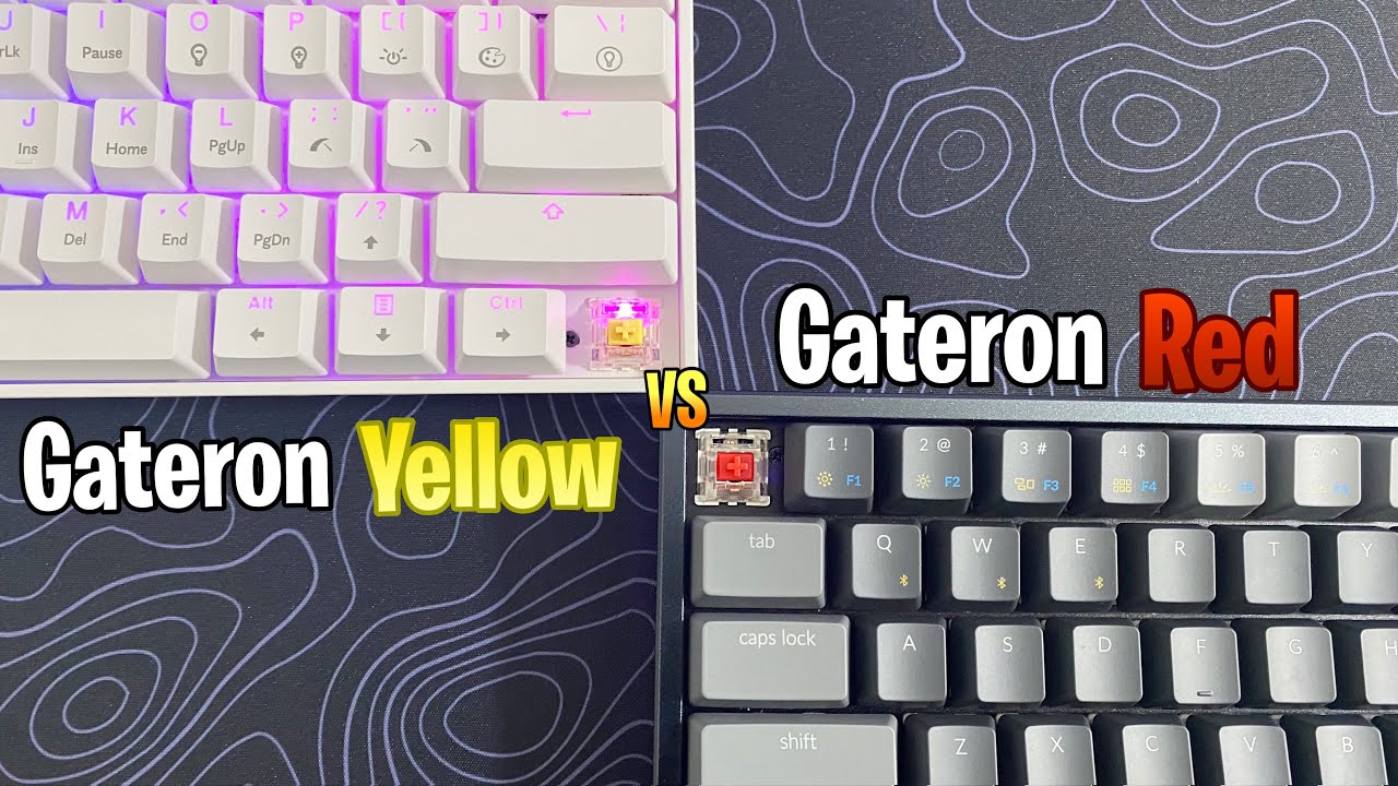 Gateron Red vs Yellow: Which Switch is Best for Gamers?