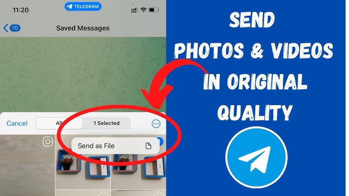 How to Send Files on Telegram When You Cant Attach or Upload