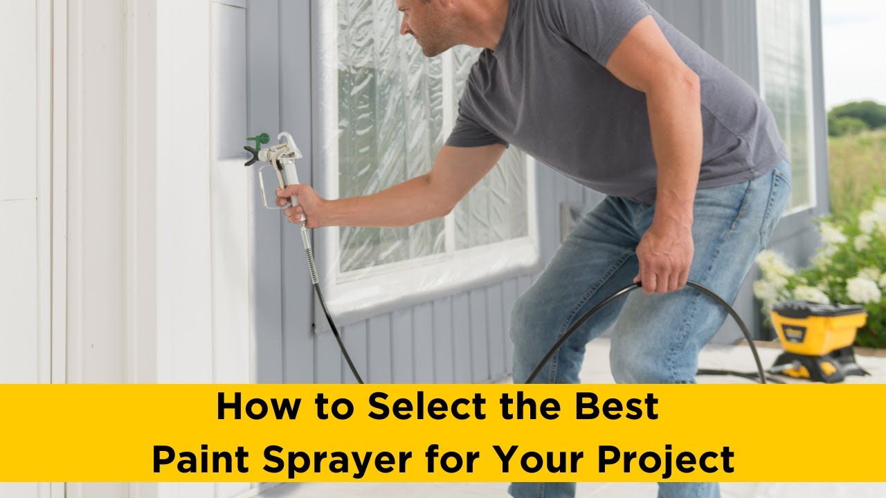 How to Choose the Right Pump Sprayer for Painting Projects