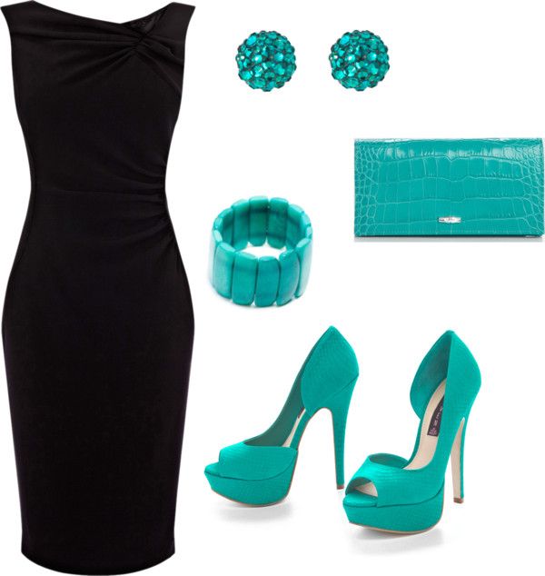 Black and Turquoise Dress Ideas: Chic & Simple Looks For Any Event
