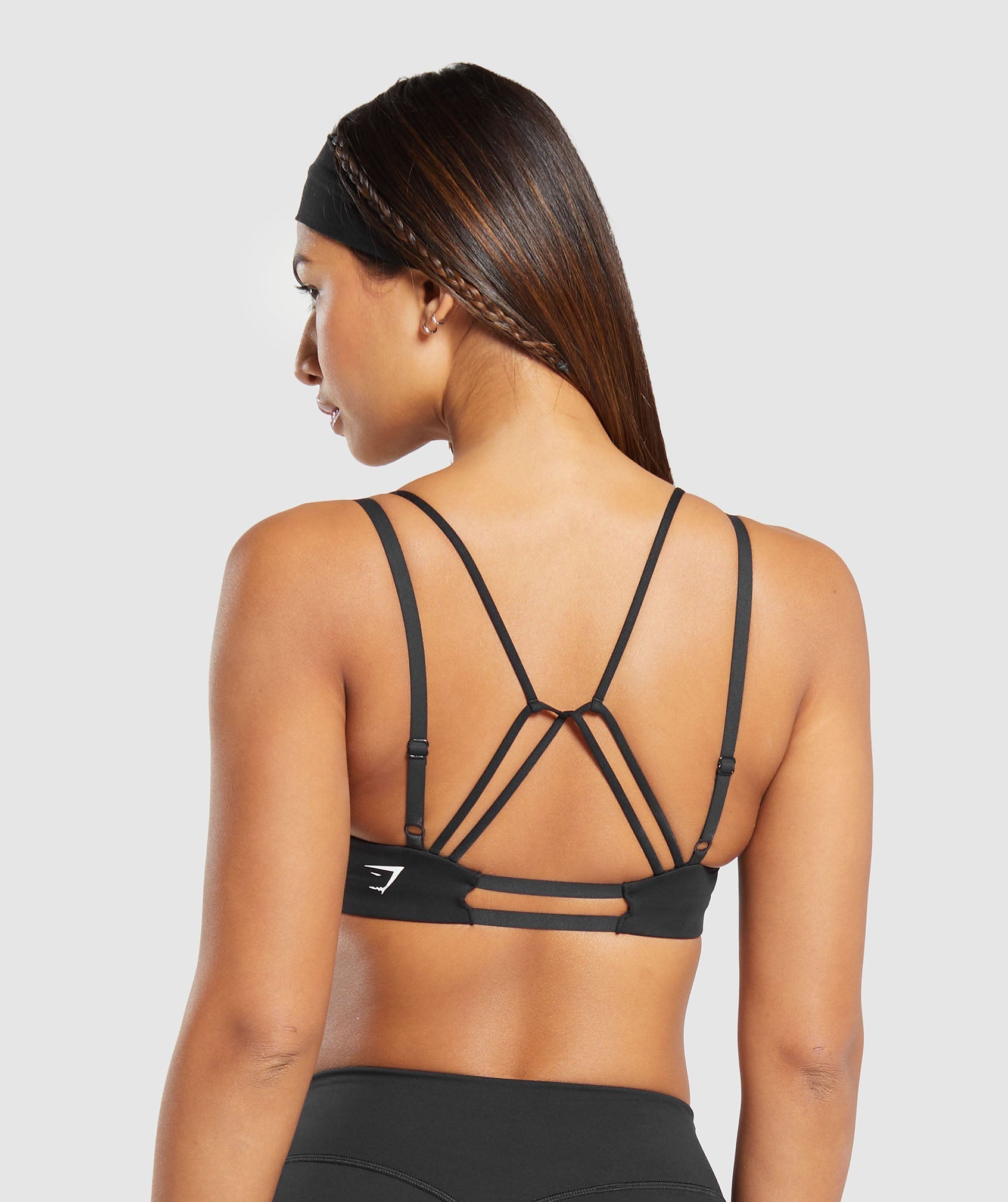 back of sports bra