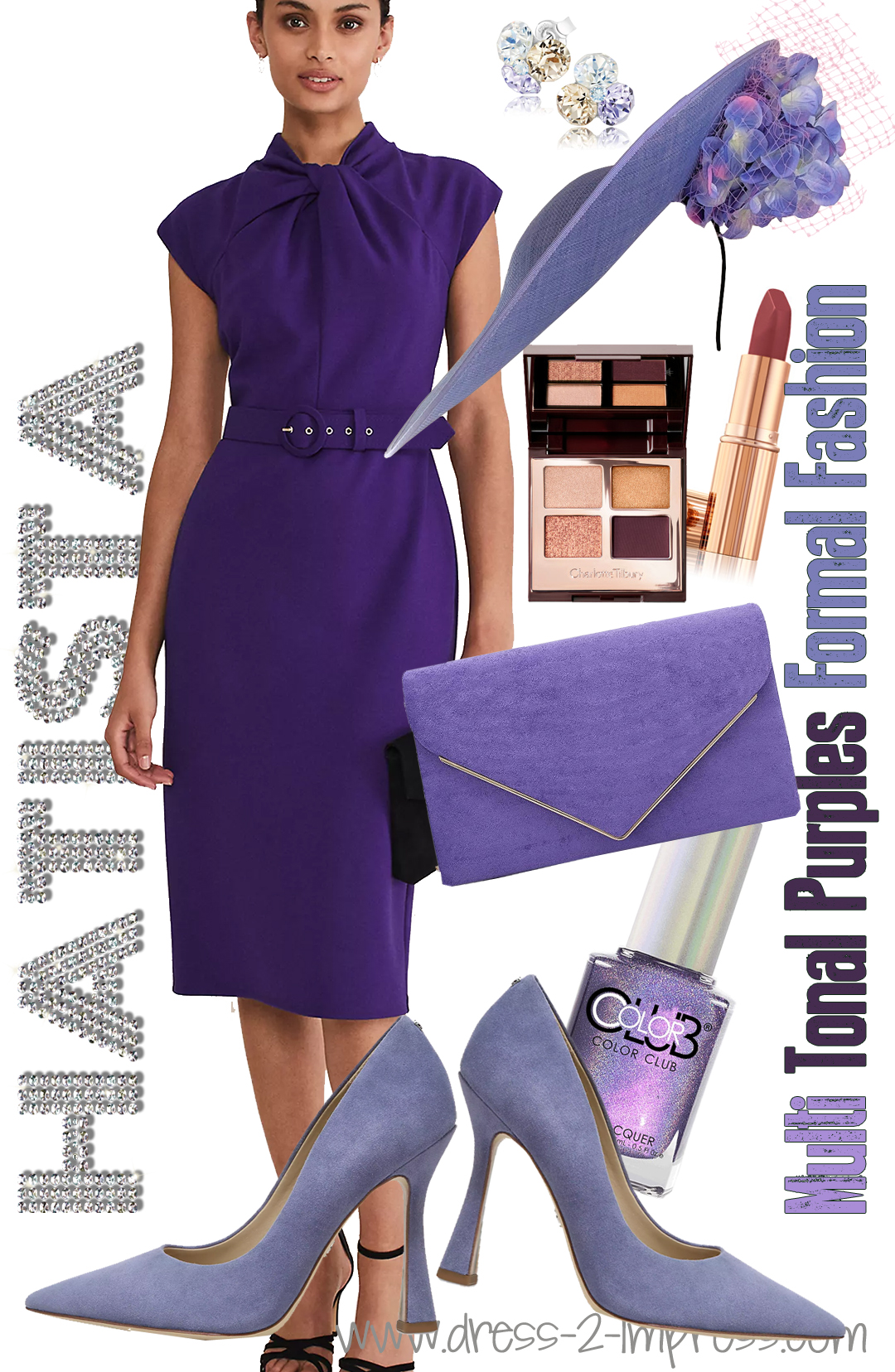 Top Accessories to Pair with a Violet Dress for a Stunning Look